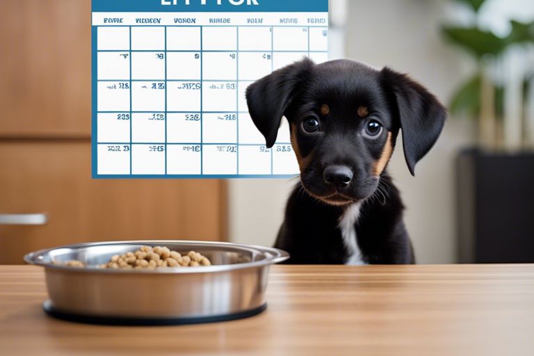 Is Your Puppy's Feeding Schedule On Point At 8 Weeks Old?